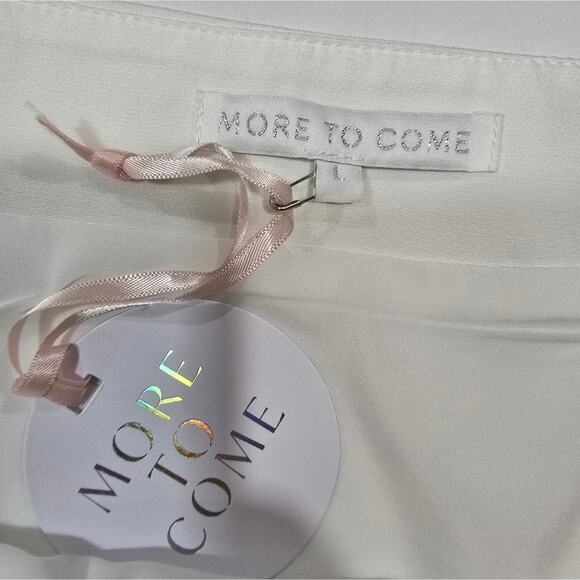 MORE TO COME Ember Mini Skirt in White - Picture 6 of 8